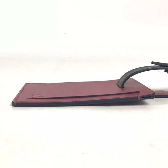 LOUIS VUITTON Monogram Name tag Not for sale charm MonogramCanvas Brown Unused - Picture 13 of 14